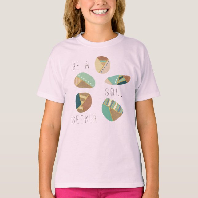 Outdoor Geo VIII | Be A Soul Seeker T-Shirt (Front)