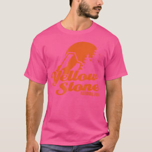 Outdoor Hiking Lover Hiker Yellowstone National Pa T-Shirt