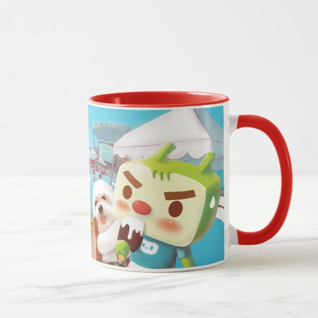 Outdoor Market Fun Mug (Right)