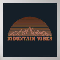 Outdoor mountain vibes vintage retro sunset