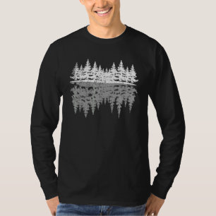 Outdoor Nature Trees Reflection Wildlife Forest T-Shirt