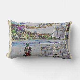 outdoor pillow with PSM 121-1 and ISA 12-3 