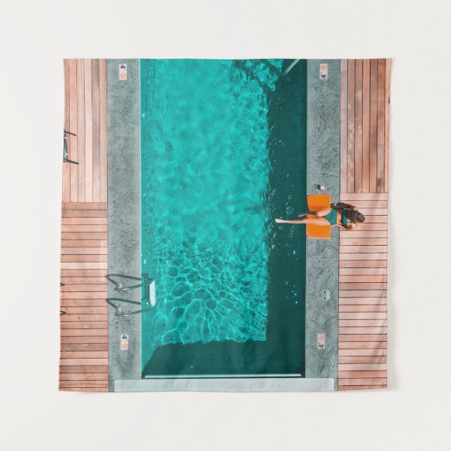 Outdoor pool tapestry (Front)