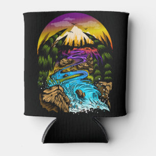 Outdoor Scene Can Cooler