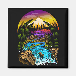 Outdoor Scene Magnet