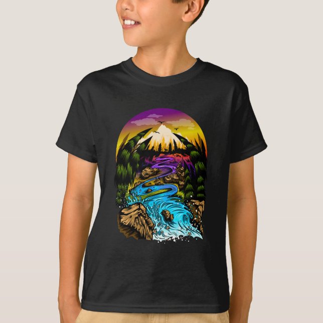 Outdoor Scene T-Shirt (Front)