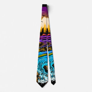 Outdoor Scene Tie