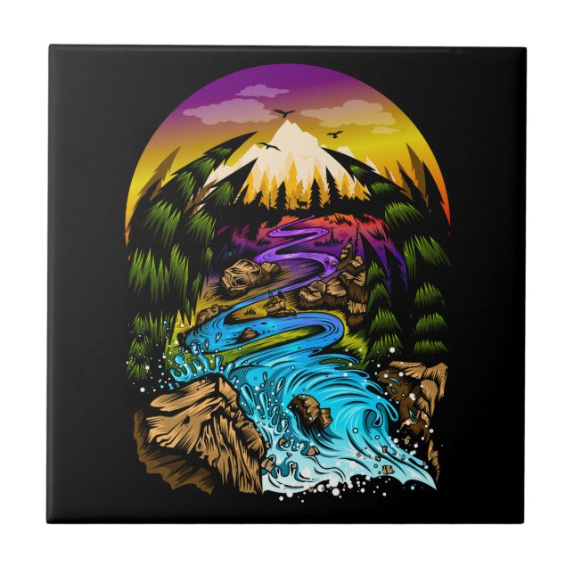 Outdoor Scene Tile (Front)