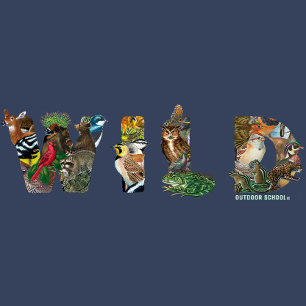 Outdoor School Kids T-Shirt (Navy)