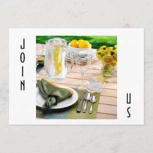 OUTDOOR SETTING INVITAION FOR ALL OCCASIONS INVITATION