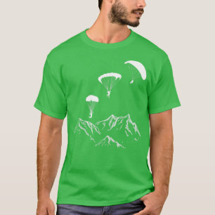 Outdoor Skydiving Gift Paraglider Skydiver Paragli T-Shirt