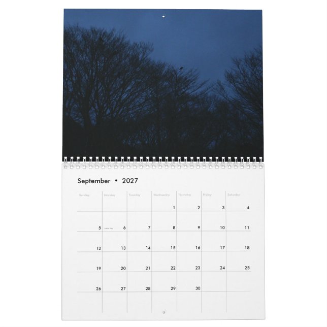 Outdoor South Korea Calendar 2016 (Sep 2027)