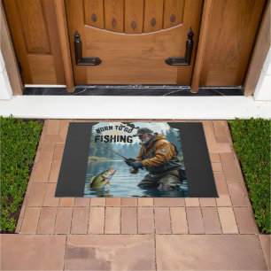  Outdoor Sports Fishing  Dad Doormat