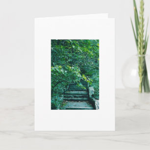 outdoor stairs card