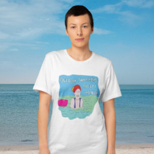 Outdoor swimming T-Shirt sea swimmers