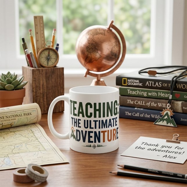 Outdoor Teacher Ultimate Adventure  Coffee Mug (Creator Uploaded)