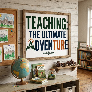Outdoor Teacher Ultimate Adventure Poster