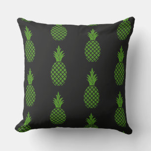 Outdoor Throw Pillow-Pineapples Cushion