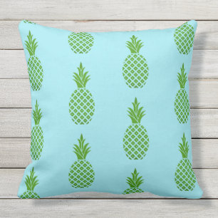Outdoor Throw Pillow-Pineapples Cushion