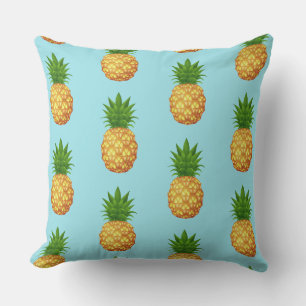 Outdoor Throw Pillow-Pineapples Cushion