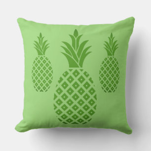Outdoor Throw Pillow-Pineapples Cushion