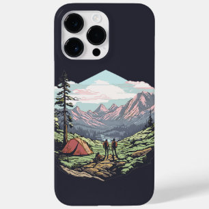 Outdoor unique, retro/vintage graphic Case-Mate iPhone 14 pro max case