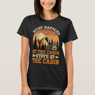 Outdoor Vacation Cabin Apparel For Women Men Uni-a T-Shirt