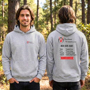 Outdoor Visions Logo Back Info Hoodie
