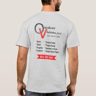 Outdoor Visions Logo Back Info T-Shirt