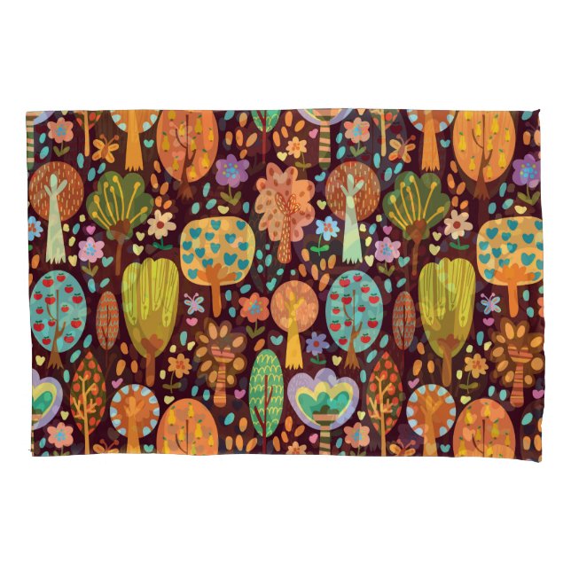 Outdoor Wallpaper Seamless Texture Pillowcase (Front)