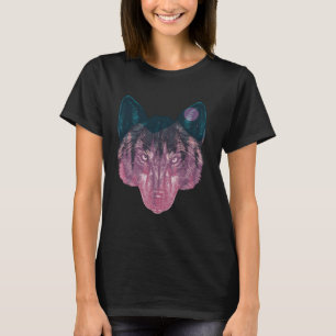 Outdoor Wolf Forest Hunting Camping Hiking Nature T-Shirt