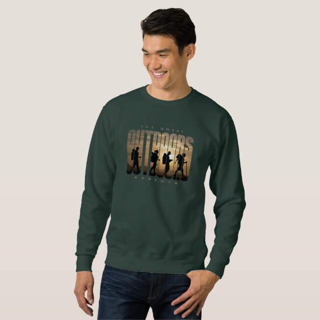 Outdoors Camping | Men's Sweatshirt (Front Full)