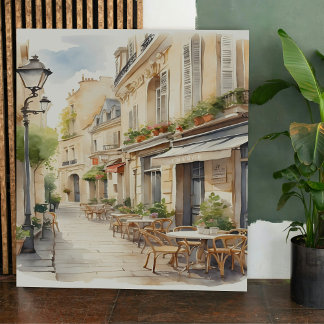 Outdoors Fall Scene Poster