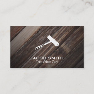 Outdoors Wine Business Card