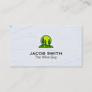 Outdoors Wine Vineyard Business Card