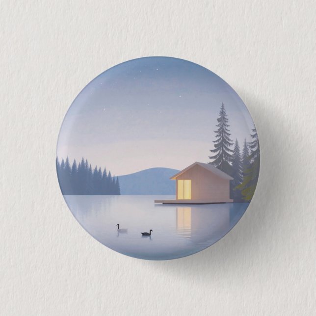 OutdoorsTime 3 Cm Round Badge (Front)