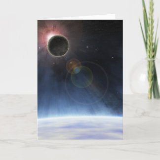 Outer Atmosphere of The Planet Earth Card
