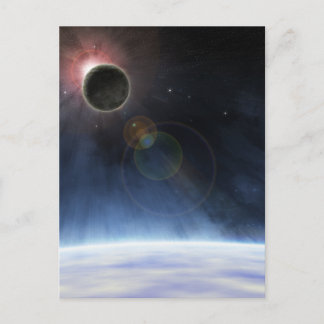 Outer Atmosphere of The Planet Earth Postcard