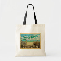 Outer Banks Beach Vintage Travel