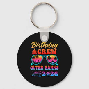 Outer banks birthday crew vacation cruise 2026 key ring