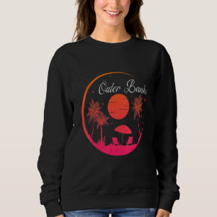 Outer Banks Islands Beaches Summer Sunset Sweatshirt