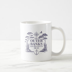 Outer Banks Legends Drift Coastal Graphic Coffee Mug