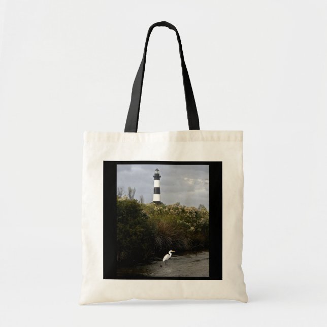 Outer Banks Lighthouse Tote Bag (Front)