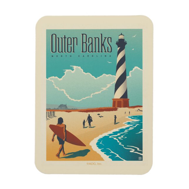 Outer Banks | North Carolina Magnet (Vertical)