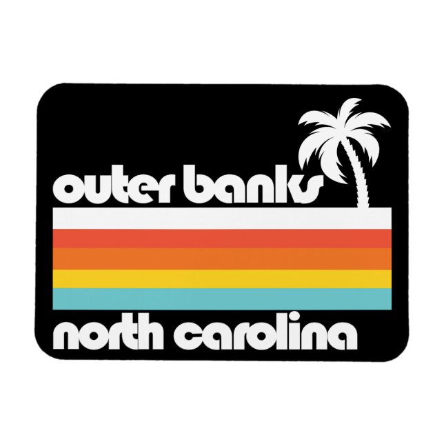  Outer Banks North Carolina Magnet (Horizontal)