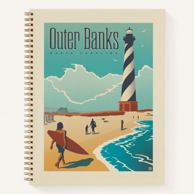 Outer Banks | North Carolina Notebook (Front)