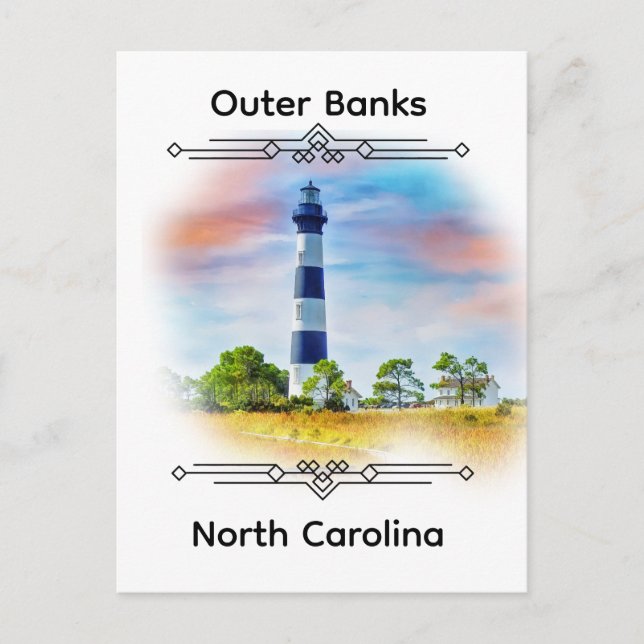Outer Banks North Carolina  Postcard (Front)