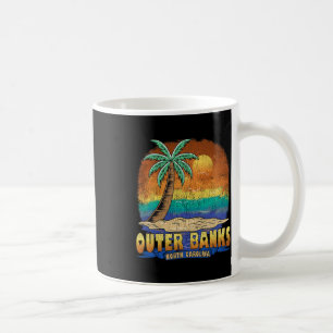 Outer Banks North Carolina Vintage Distressed Souv Coffee Mug
