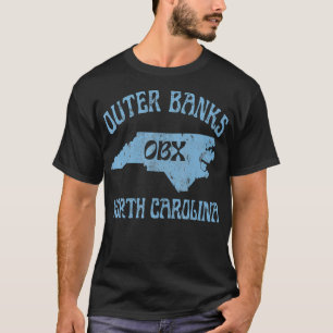 Outer Banks North olina OBX Beach Summer Travel Vi T-Shirt