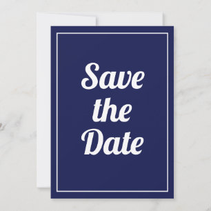 Outer Banks OBX Vintage Map Save the Date Wedding Invitation
